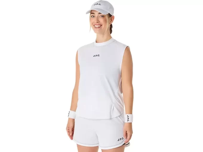 A.P.C. x ÄRMELLOSES OBERTEIL MIT RUNDHALSAUSSCHNITT