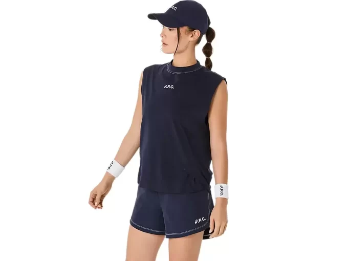 A.P.C. x ÄRMELLOSES OBERTEIL MIT RUNDHALSAUSSCHNITT