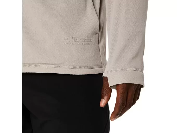 ACTIBREEZE JACQUARD GRID DURCHGEHENDER REISSVERSCHLUSSJACKE