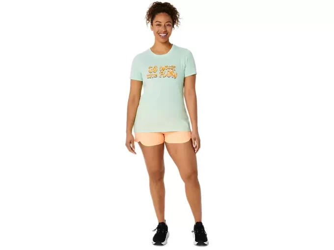 ASICS BALANCED KURZARM-T-SHIRT FÜR DAMEN