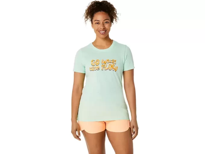 ASICS BALANCED KURZARM-T-SHIRT FÜR DAMEN