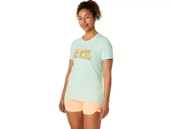 ASICS BALANCED KURZARM-T-SHIRT FÜR DAMEN