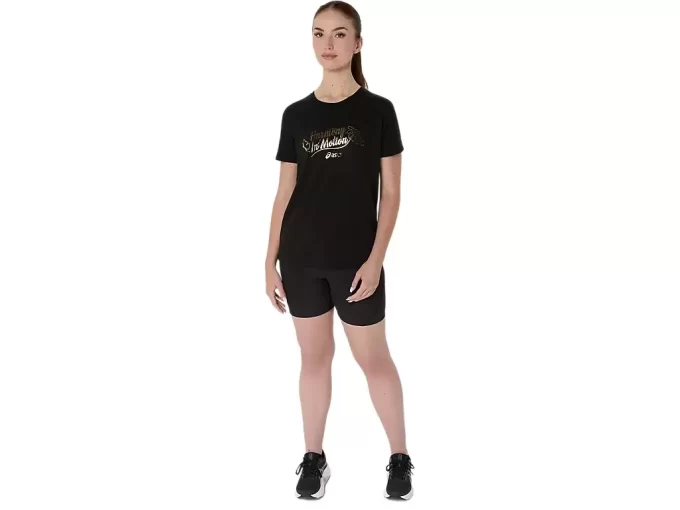 ASICS FOIL KURZARM-T-SHIRT FÜR DAMEN