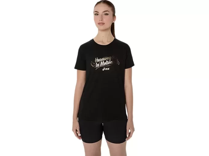 ASICS FOIL KURZARM-T-SHIRT FÜR DAMEN