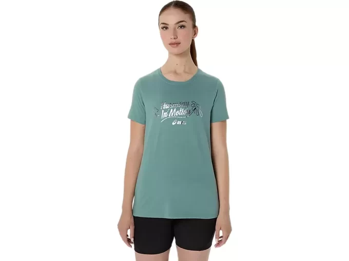 ASICS FOIL KURZARM-T-SHIRT FÜR DAMEN