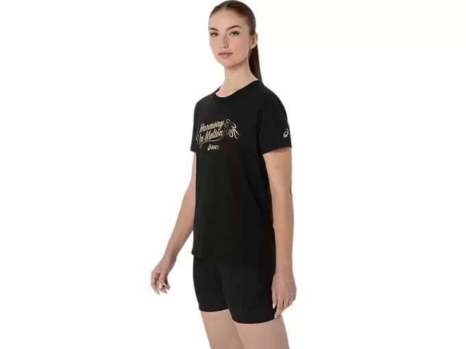 ASICS FOIL KURZARM-T-SHIRT FÜR DAMEN