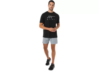 ASICS GESTREIFTES KURZARM-T-SHIRT