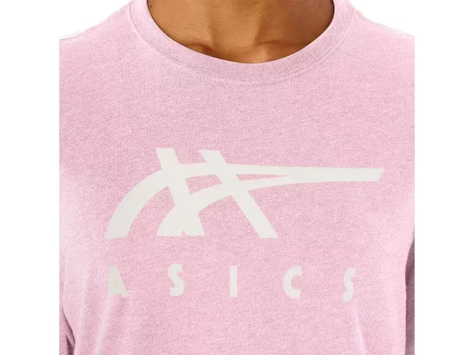 ASICS GESTREIFTES KURZARM-T-SHIRT