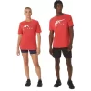 ASICS GESTREIFTES KURZARM-T-SHIRT