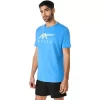 ASICS GESTREIFTES KURZARM-T-SHIRT