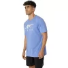 ASICS GESTREIFTES KURZARM-T-SHIRT