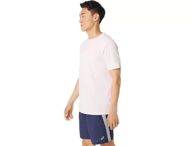 ASICS GESTREIFTES KURZARM-T-SHIRT