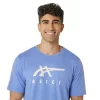 ASICS GESTREIFTES KURZARM-T-SHIRT