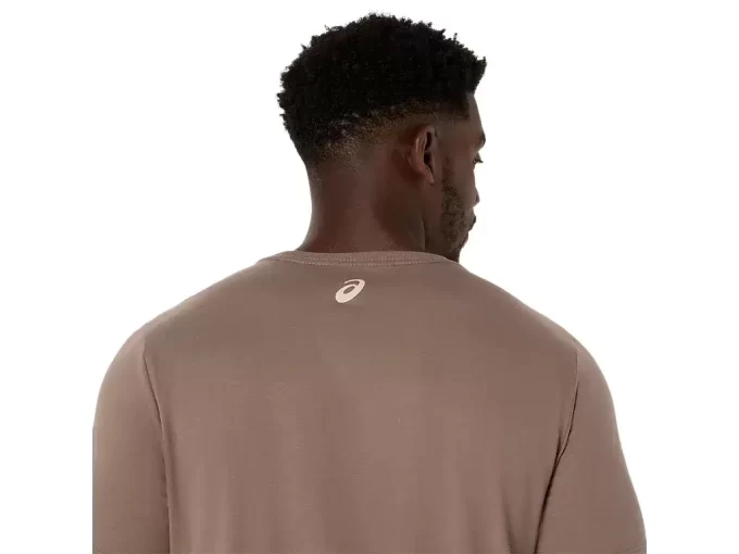 ASICS GESTREIFTES KURZARM-T-SHIRT