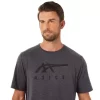ASICS GESTREIFTES KURZARM-T-SHIRT
