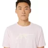 ASICS GESTREIFTES KURZARM-T-SHIRT