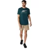 ASICS GESTREIFTES KURZARM-T-SHIRT