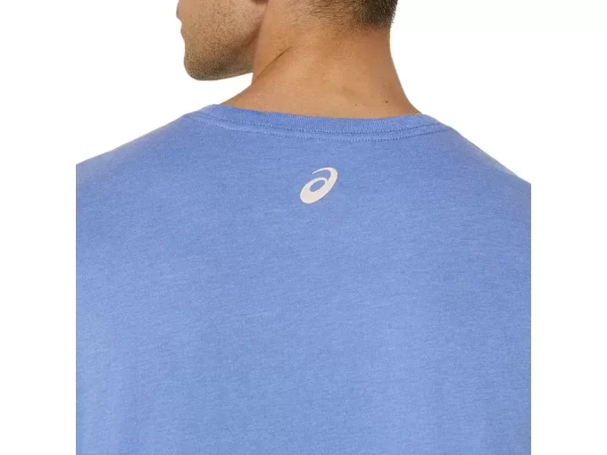 ASICS GESTREIFTES KURZARM-T-SHIRT