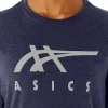 ASICS GESTREIFTES KURZARM-T-SHIRT