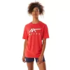 ASICS GESTREIFTES KURZARM-T-SHIRT
