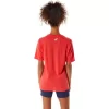 ASICS GESTREIFTES KURZARM-T-SHIRT