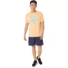 ASICS HIBISCUS SLOGAN T-SHIRT