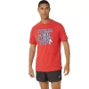 ASICS HIBISCUS SLOGAN T-SHIRT
