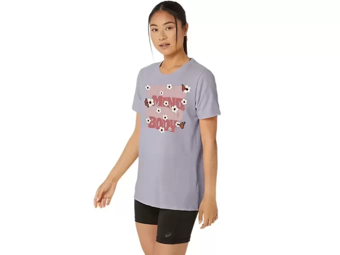 ASICS MONARCH SLOGAN CREW FÜR DAMEN