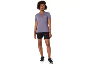 ASICS NATURE V-AUSSCHNITT KURZARM-T-SHIRT FÜR DAMEN