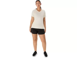 ASICS NATURE V-AUSSCHNITT KURZARM-T-SHIRT FÜR DAMEN