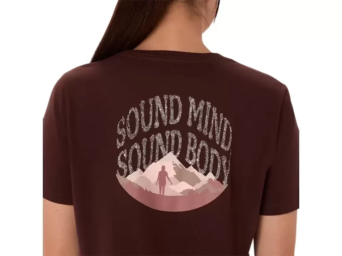 ASICS NATURE V-AUSSCHNITT KURZARM-T-SHIRT FÜR DAMEN