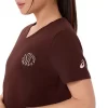 ASICS NATURE V-AUSSCHNITT KURZARM-T-SHIRT FÜR DAMEN