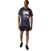 ASICS RETRO KURZARM-T-SHIRT