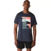 ASICS RETRO KURZARM-T-SHIRT