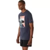 ASICS RETRO KURZARM-T-SHIRT