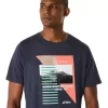 ASICS RETRO KURZARM-T-SHIRT