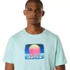 ASICS RETRO SUNSET KURZARM-T-SHIRT