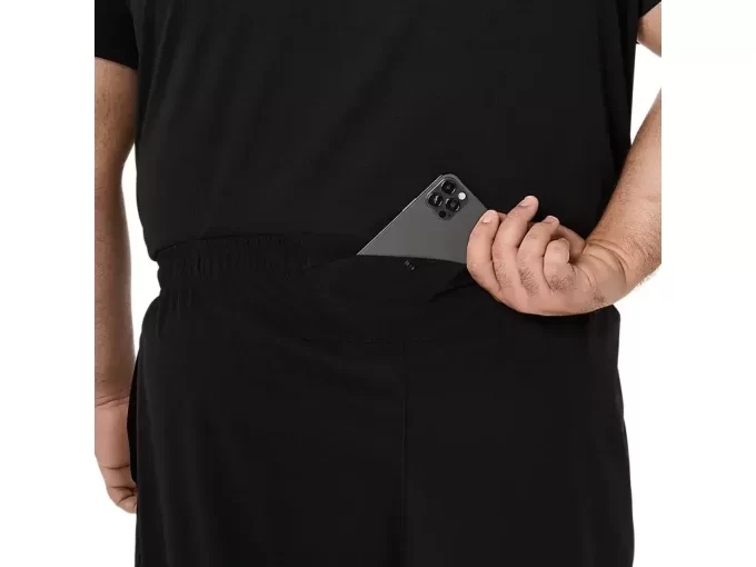 ASICS SILBERNE GEWEBTE HOSE