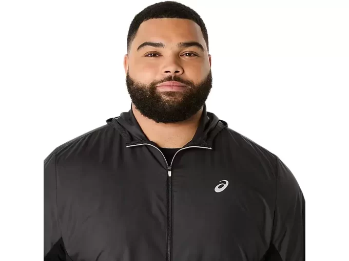 ASICS SILBERNE JACKE