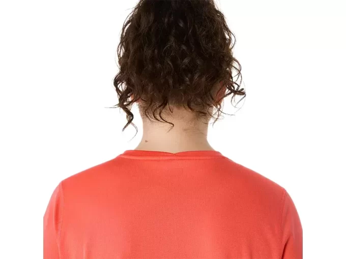 ASICS SILBERNES KURZARM-OBERTEIL