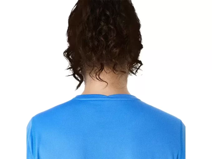 ASICS SILBERNES KURZARM-OBERTEIL