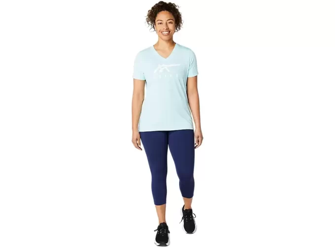 ASICS STRIPES V-NECK FÜR DAMEN