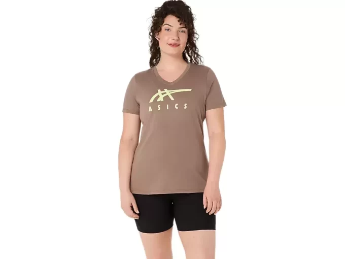 ASICS STRIPES V-NECK FÜR DAMEN