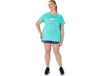 ASICS STRIPES V-NECK FÜR DAMEN