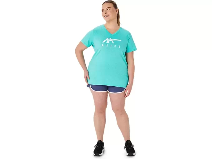 ASICS STRIPES V-NECK FÜR DAMEN