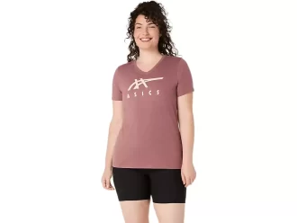 ASICS STRIPES V-NECK FÜR DAMEN
