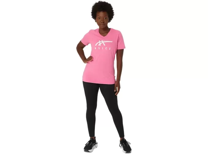 ASICS STRIPES V-NECK FÜR DAMEN