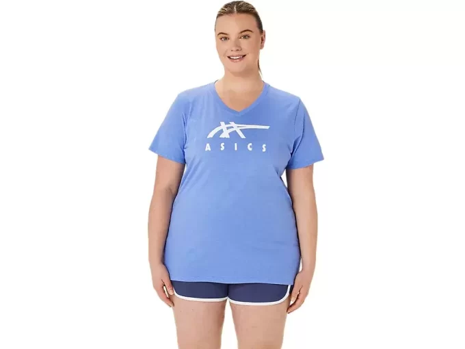 ASICS STRIPES V-NECK FÜR DAMEN