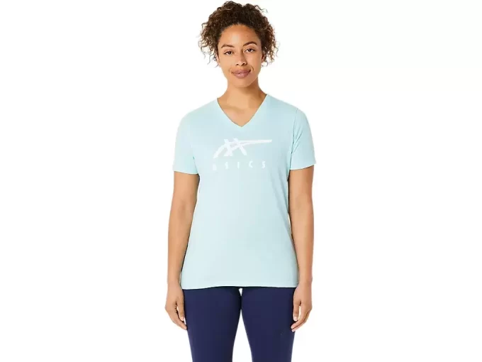 ASICS STRIPES V-NECK FÜR DAMEN