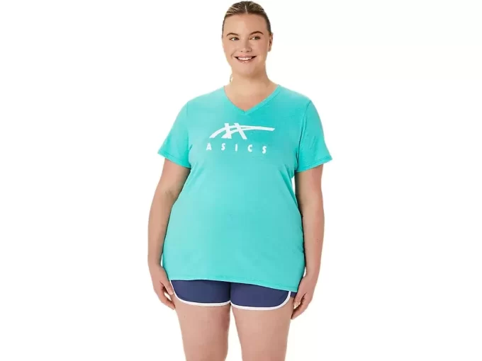 ASICS STRIPES V-NECK FÜR DAMEN